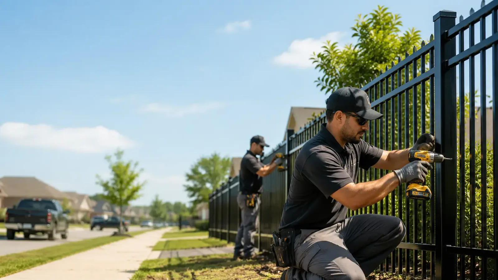 Metal Fence Installation in La Salle, MN